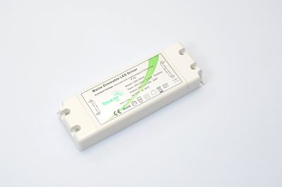 Picture of 30W DC LED DRIVER 24V IN IP20
MINIMUM LOAD 10% DIMMABLE WITH LEADING AND
TRAILING EDGE DIMMERS