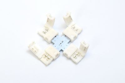 Picture of 4 WAY  FOR 4.8-9.6W  LED TAPE
CROSS CONNECTOR  24 VOLT