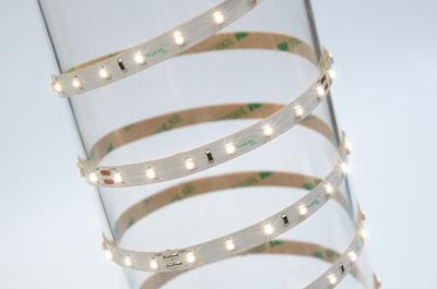 Picture of 5MTR LED IP20 COOL WHITE 4000K
COOL WHITE 4.8W 70 LEDS PER MTR  24V 8MM