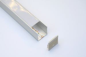 Picture of AL-6 2 METRE SUITABLE FOR DIFFUSER
SURFACE MOUNTED;DOUBLE ROW STRIP PROFILE DEEP