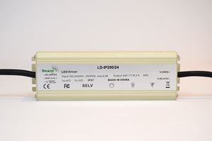 Picture of 200W DC LED DRIVER 24V IN IP67
NON DIMMABLE