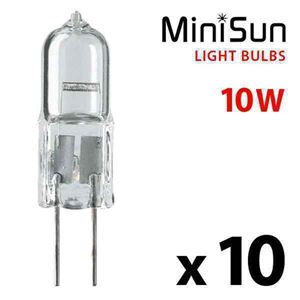 Picture of 10 PK 10w Capsule Lamp G4 M91 LOW VOLTAGE
SUN
