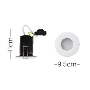 Picture of IP65 DOWNLIGHT  DOMED BEZELWHITE 65MM CUT OUT

SUN
SHOWER