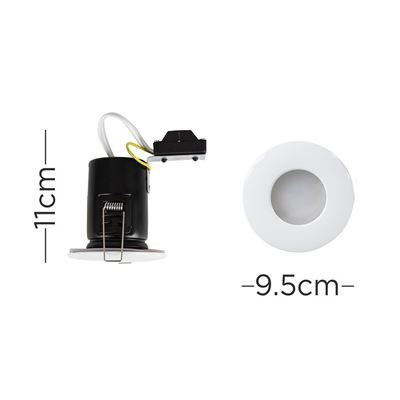 Picture of IP65 DOWNLIGHT  DOMED BEZELWHITE 65MM CUT OUT

SUN
SHOWER