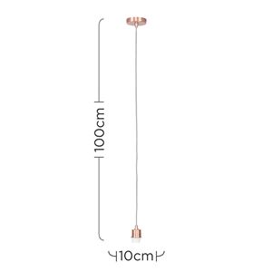 Picture of COPPER SUSPENSION C/W SHADE RING 1MTR
SUN