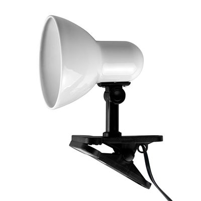 Picture of WHITE CLIP ON LIGHT FITTING R63
SUN