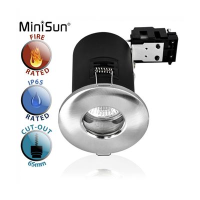 Picture of IP65 DOWNLIGHT  DOMED SATIN NICK 65MM CUT OUT

SUN
SHOWER