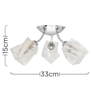 Picture of LEOPOLD 3 PLATE 
POLISHED CHROME
SUN