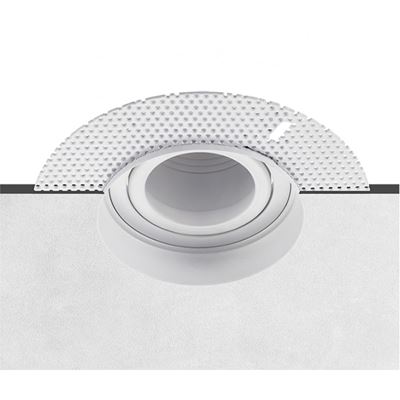 Picture of PLASTER IN DOWNLIGHT ANTI-GLARE GU10 ADJUST
CUT OUT 80MM HEIGHT. 140MM