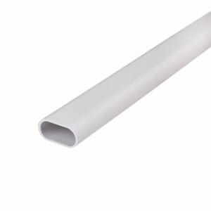 Picture of 20mm PVC Oval Conduit White 3mtr