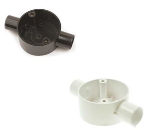 Picture of 20mm Through Besa Box ( 2way ) Black