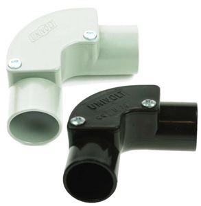 Picture of 20mm PVC Inspection Elbow Black