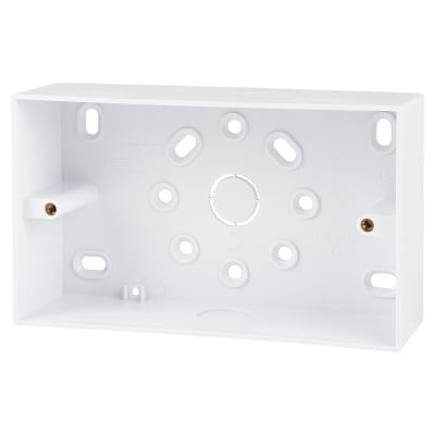 Picture of 2gang 44mm Surface Box
20mm conduit KO/40mm trunking KO