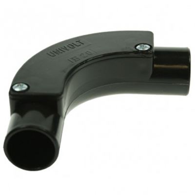 Picture of 20mm PVC Inspection Bend Black