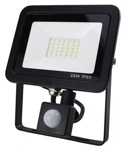 Picture of 20W LED FLOOD C/W PIR
1600LM 6000K  IP65
RED ARROW