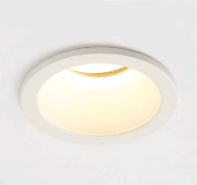 Picture of SLIM TRIM GU10 IP65 DOWNLIGHT DIECAST
MATT WHITE  70MM CUT OUT 44MM DEPTH
PROJECT COLLECTION/SEARCHLIGHT