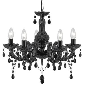Picture of 1455-5bk
MARIE THERESE 5 ARM black