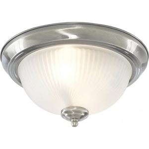 Picture of CHROME/ACID RIBBED GLASS 2 X 40W SES IP44
H:15CM W: 29CM
SEARCHLIGHT