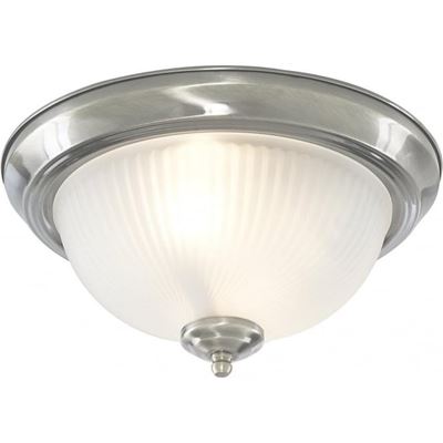 Picture of CHROME/ACID RIBBED GLASS 2 X 40W SES IP44
H:15CM W: 29CM
SEARCHLIGHT