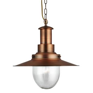 Picture of 5301CO
COPPER FISHERMANS LANTERN  1 X 60W ES
SEEDED GLASS SEARCHLIGHT
