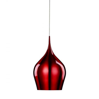 Picture of VIBRANT RED ANODISED ALUMINIUM PENDANT
MAX H.160CM W.26CM SHADE HEIGHT. 44CM