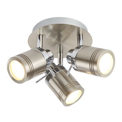 Picture of SAT SILVER TRIPLE BATHROOM SPOTLIGHT LED INC
4W GU10
SEARCHLIGHT