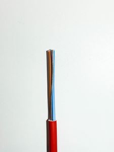 Picture of 2.5mm Fire Cable 2core + Earth Red
Soft Skin Fire