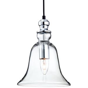 Picture of OMAR BELL PENDANT
CHROME/GLASS 60W ES
FIRSTLIGHT