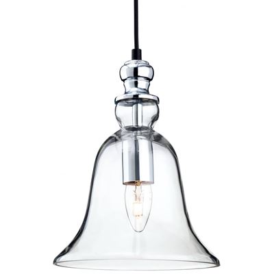 Picture of OMAR BELL PENDANT
CHROME/GLASS 60W ES
FIRSTLIGHT