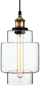 Picture of EMPIRE PENDANT
ANTIQUE BRASS/CLEAR GLASS 60W ES
FIRSTLIGHT