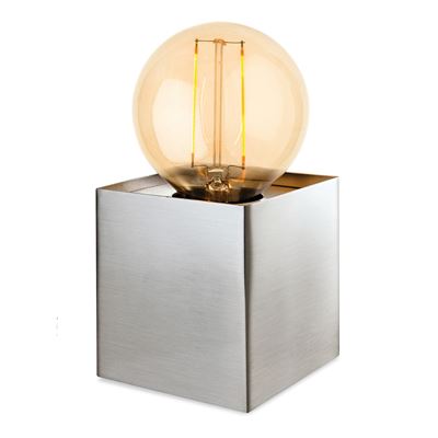 Picture of RICHMOND TABLE LAMP BRUSHED STEEL
C/W LED VINTAGE LAMP
FIRSTLIGHT