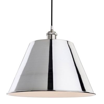 Picture of SAVOY PENDANT BRUSHED CHROME
1 X 60W ES
FIRSTLIGHT
