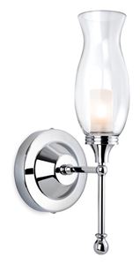 Picture of ASTON WALL LIGHT SUITABLE FOR BATHROOM
H:315 PROJ:155 W:125 G9 LED
FIRSTLIGHT