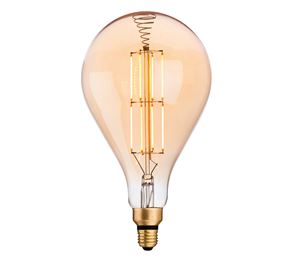 Picture of 8w LED E27 640LM 2200K AMBER GLASS
LED VINTAGE LAMP  HEIGHT 295MM WIDTH 160MM
FIRSTLIGHT