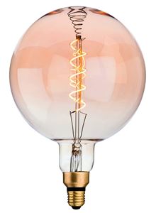 Picture of 4w LED E27 280LM 2700K AMBER GLASS
LED VINTAGE LAMP  HEIGHT 295MM WIDTH 200MM
FIRSTLIGHT