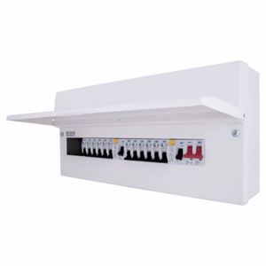 Picture of CFUDP16616-01
16WAY METAL BOARD 1 X 63A 1X63A RCD + 12 MCBS
AMENDMENT 3