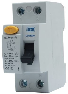 Picture of 40amp 30MA RCD 2pole