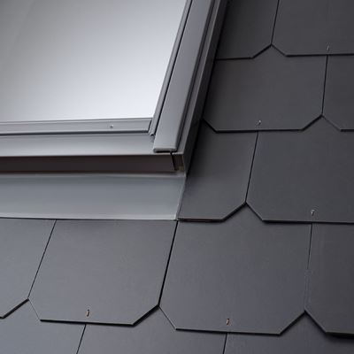 Picture of Velux Std Window Flashing Slate 66x118
for slate up to 8mm thick
roof pitch 15-90 deg